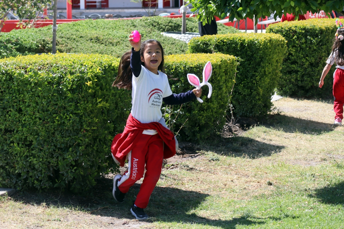 El Colegio Austriaco Mexicano celebra la Pascua con unav búsqueda de huevos