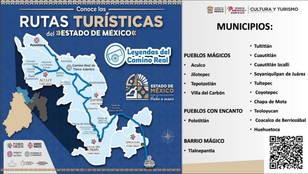 Rutas turísticas Edomex