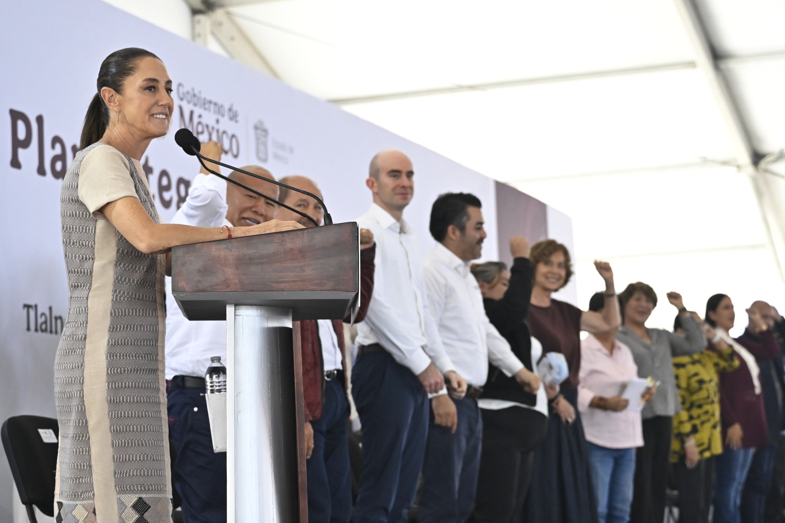 Claudia Sheinbaum y Delfina Gómez lanzan plan histórico en Edomex