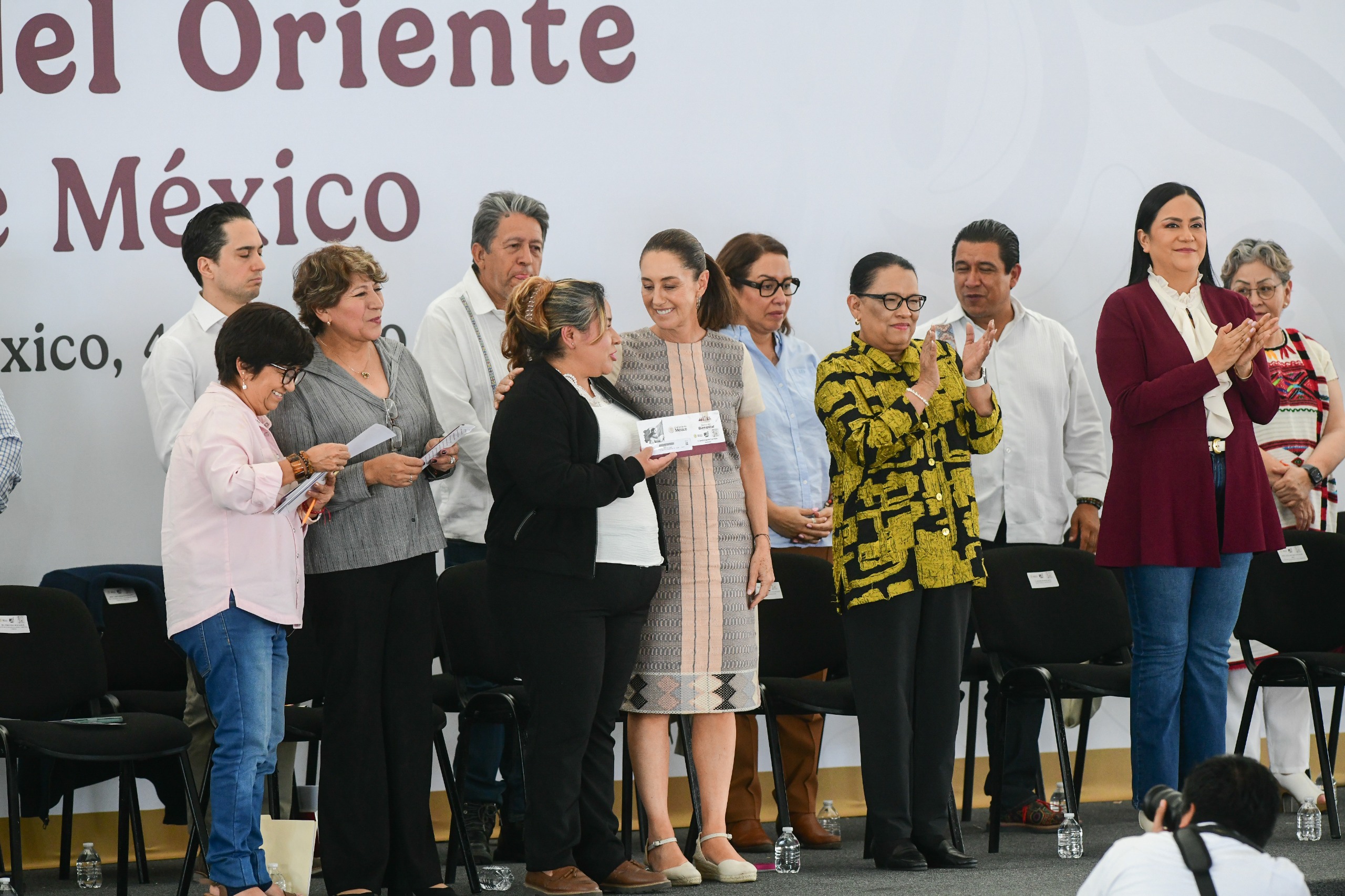 Las mandatarias afirmaron que la transformación social llega con justicia, obras y acciones concretas.