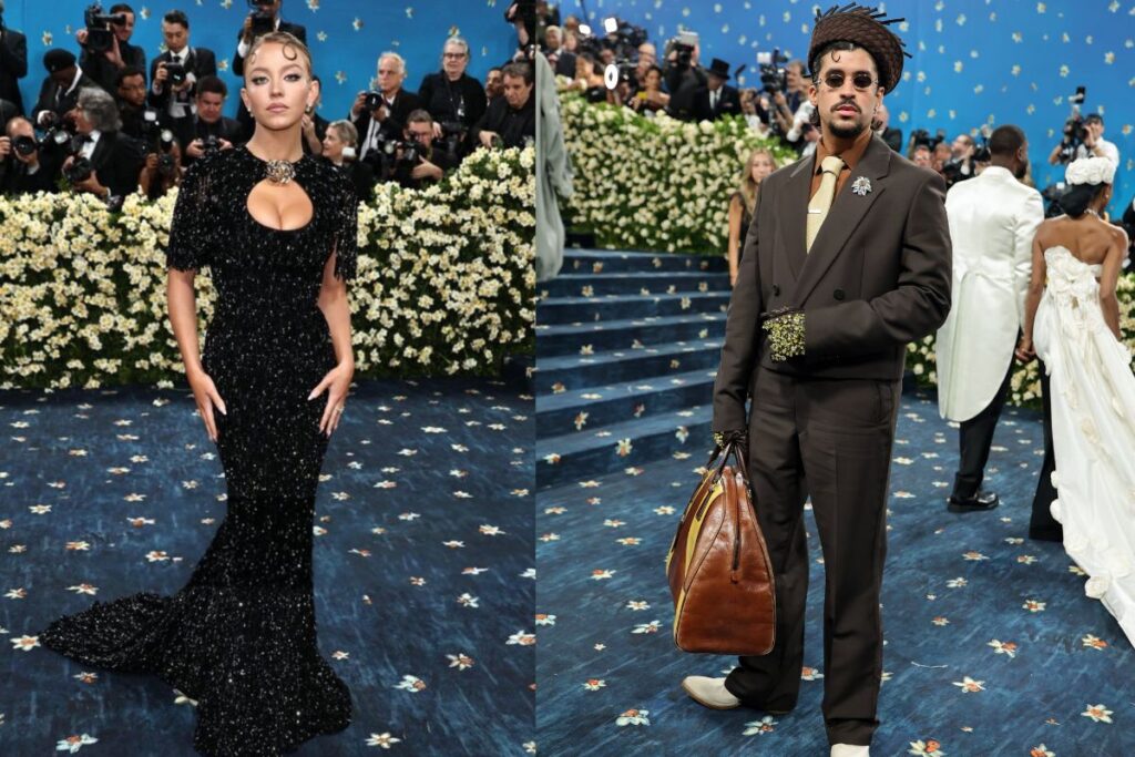 Sydney Sweeney y Bad Bunny MET GALA