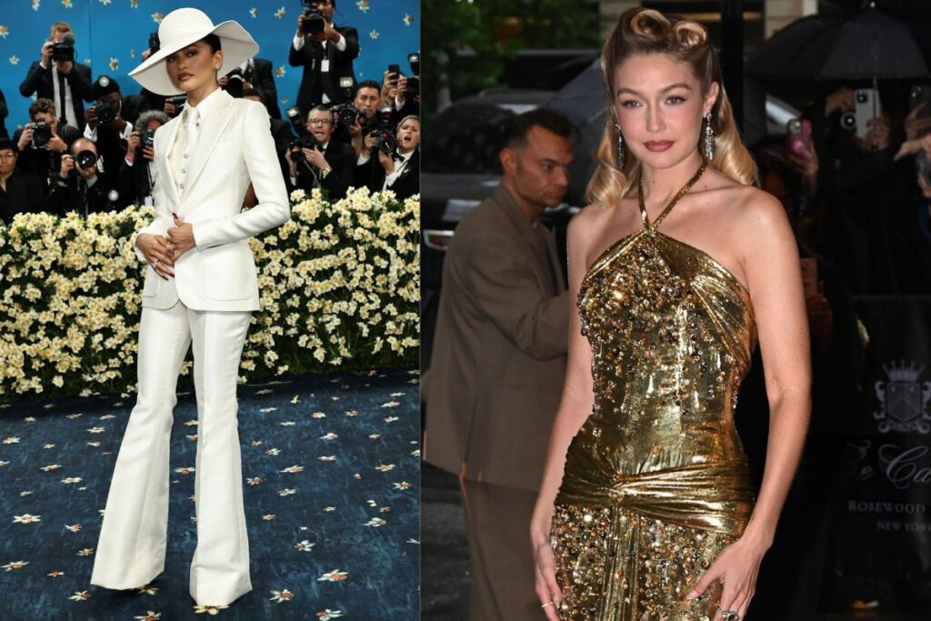 Zendaya y Gigi Hadid met gala
