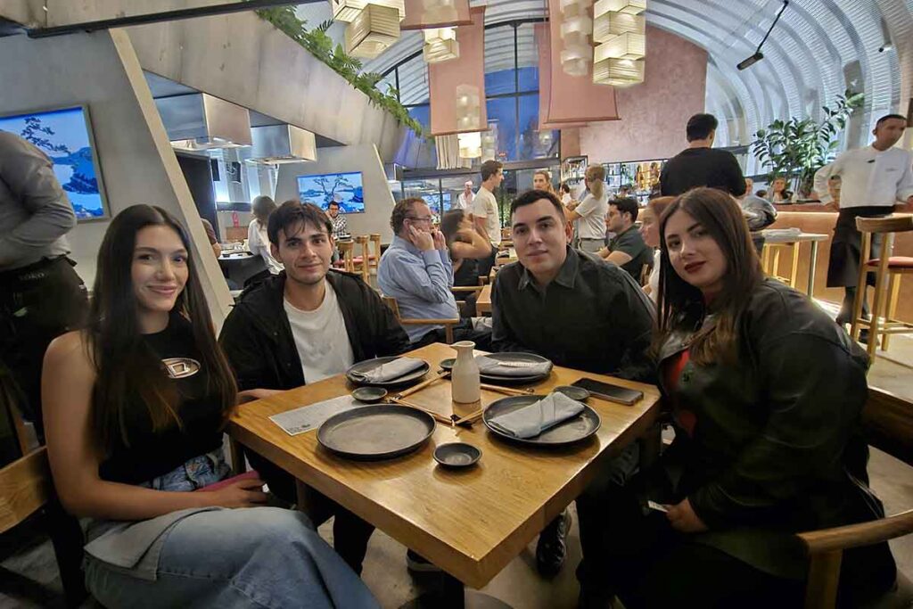 El restaurante en Querétaro de cocina japonesa contemporánea Sōko realizó un ronqueo de atún para todos sus asistentes