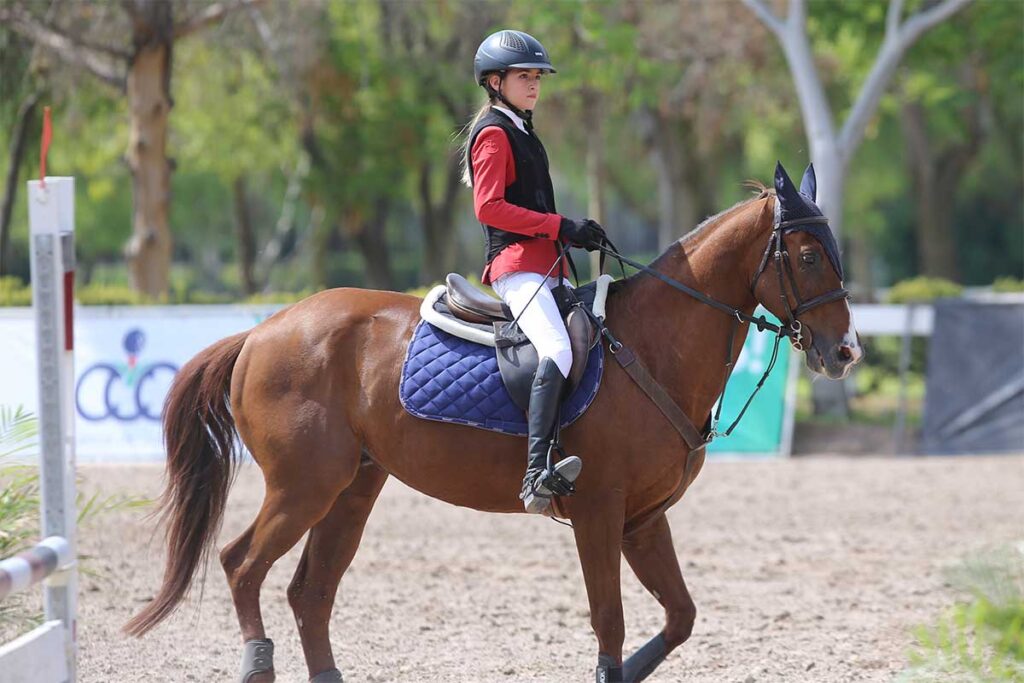 La tercera fecha del concurso de salto ecuestre en Querétaro de la FEEQ combino arte y deporte
