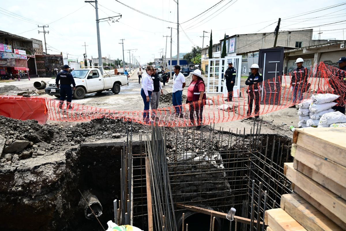 Supervisan operación del Colector Chalco