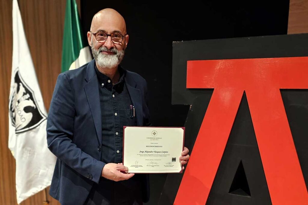 El día del Maestro en la Universidad Anáhuac Querétaro se festejó con la Ceremonia de Excelencia Docente