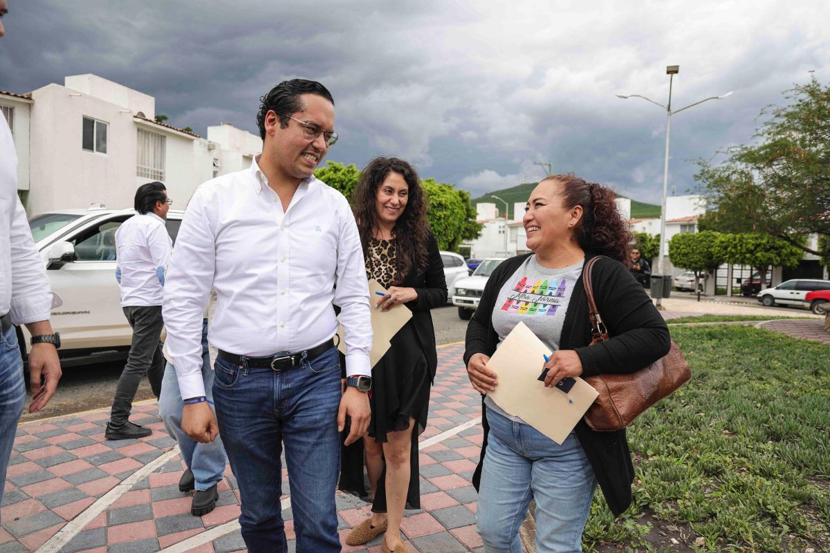 Chepe Guerrero entrega oficialmente la rehabilitación del Parque Ónix. Foto: Especial