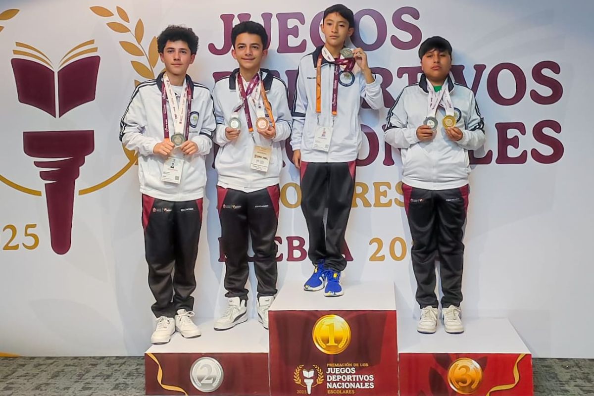 Estudiantes mexiquenses brillaron en diferentes disciplinas deportivas. Foto: Especial