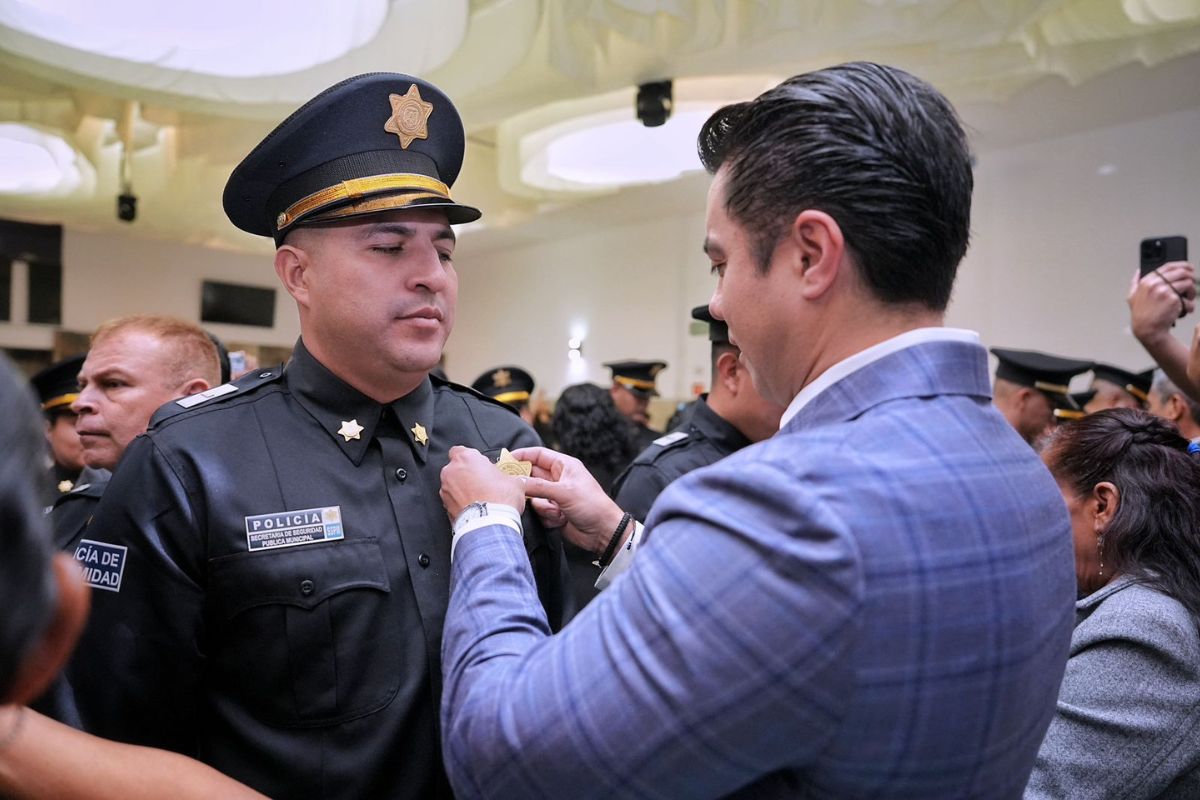24 elementos reforzarán la presencia policial en las calles de Querétaro.Foto: Especial