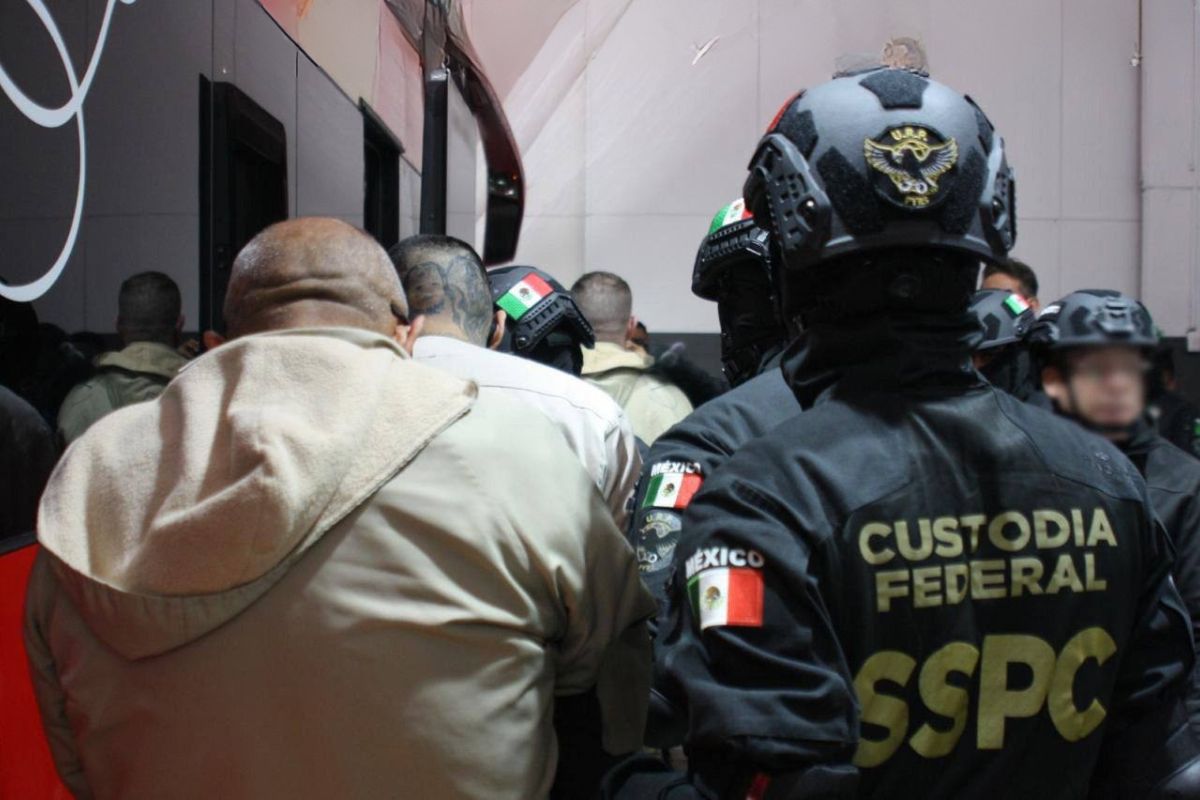 Los Ceferesos receptores no fueron revelados para mantener la confidencialidad del operativo. Foto: @GabSeguridadMX