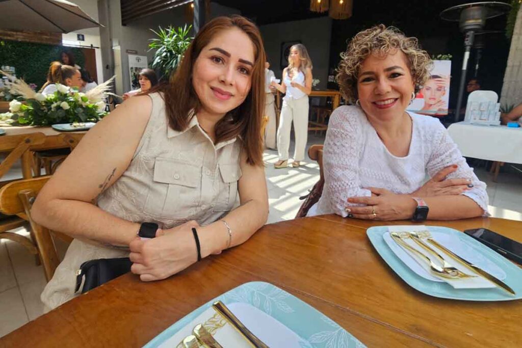La empresaria Marcela Torreblanca presentó la nueva línea de productos de skincare de White Tower