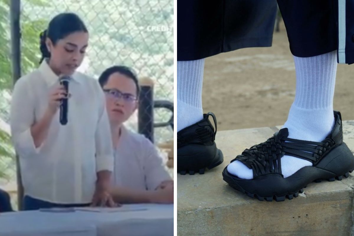 Representantes de Adidas ofrecieron disculpas públicas en Yalalag por el modelo “Oaxaca Slip On”. Foto: Especial