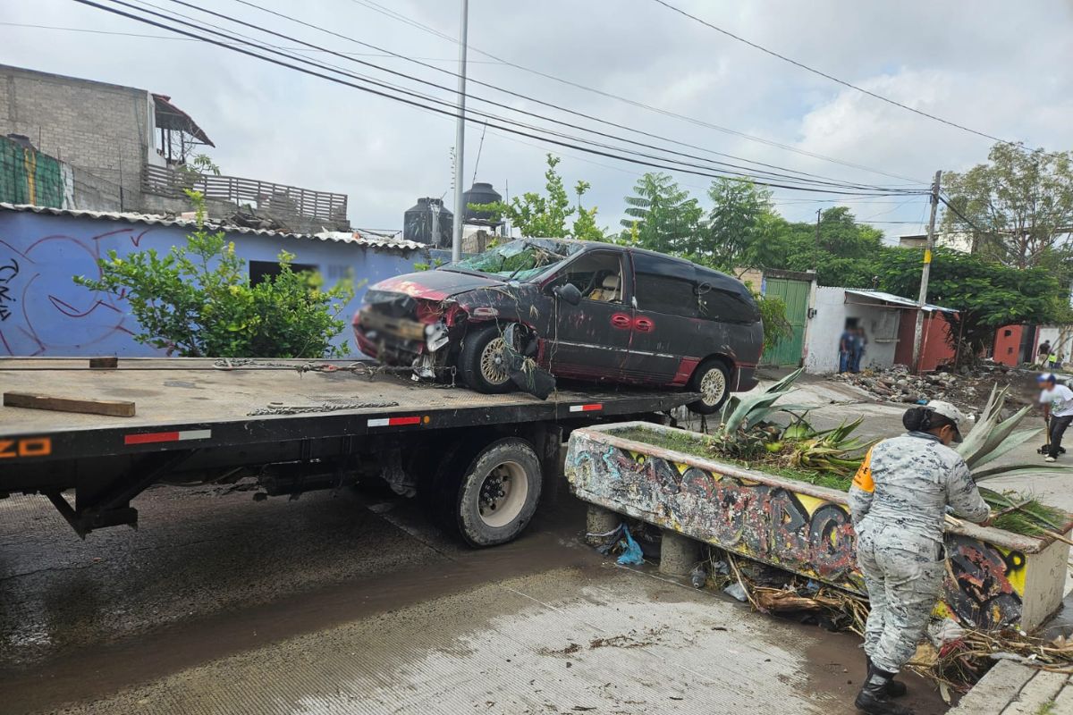 Guardia Nacional aplica Plan DN-3 por lluvias en Querétaro