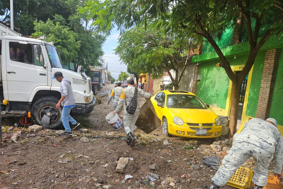 Guardia Nacional aplica Plan DN-3 por lluvias en Querétaro
