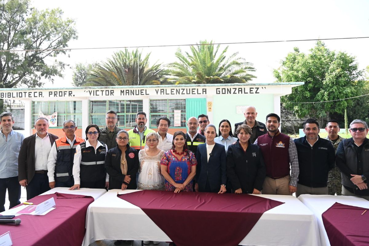 Autoridades estatales y federales anuncian un plan integral de obras hidráulicas. Foto: Especial