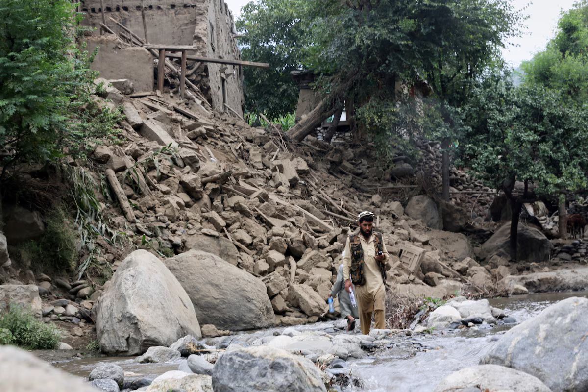 Viviendas colapsadas en los distritos más afectados por el terremoto. Foto: Especial