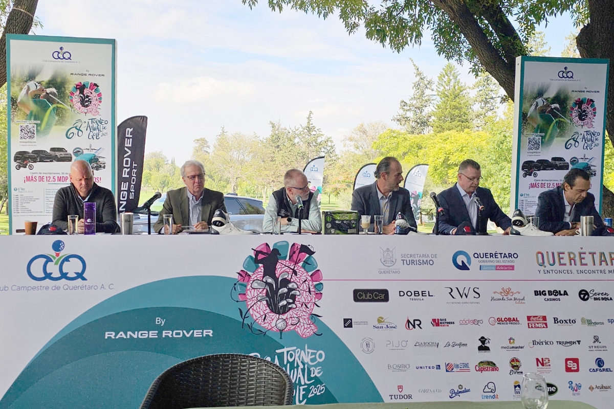El Club Campestre de Querétaro se viste de gala para la 68ª edición de su Torneo Anual de Golf