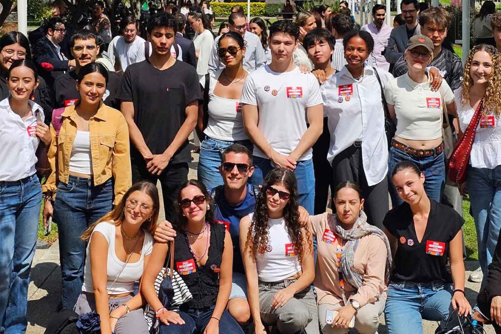La Universidad Anáhuac Querétaro celebro la llegada de los alumnos extranjeros al campus con el evento Uniting Cultures
