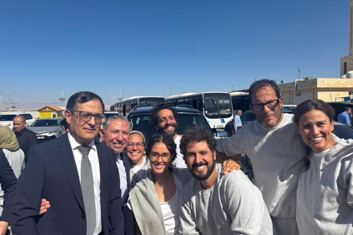 Los connacionales formaban parte de la Flotilla Global Sumud, que buscaba entregar ayuda en la zona. Foto: SRE