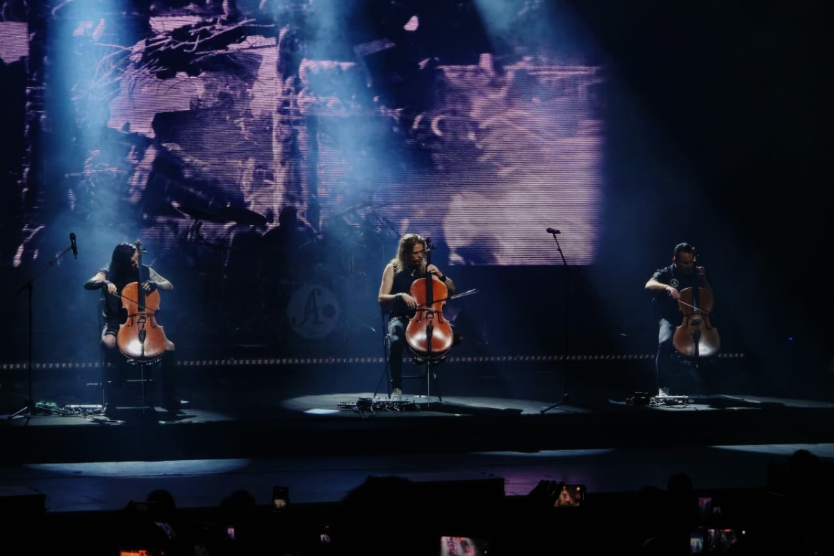 Apocalyptica sacude Querétaro con una noche de metal sinfónico inolvidable