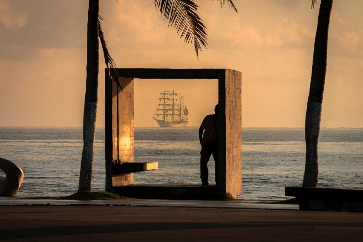 El Buque Cuauhtémoc, símbolo de la tradición naval mexicana desde 1982. Foto: Semar
