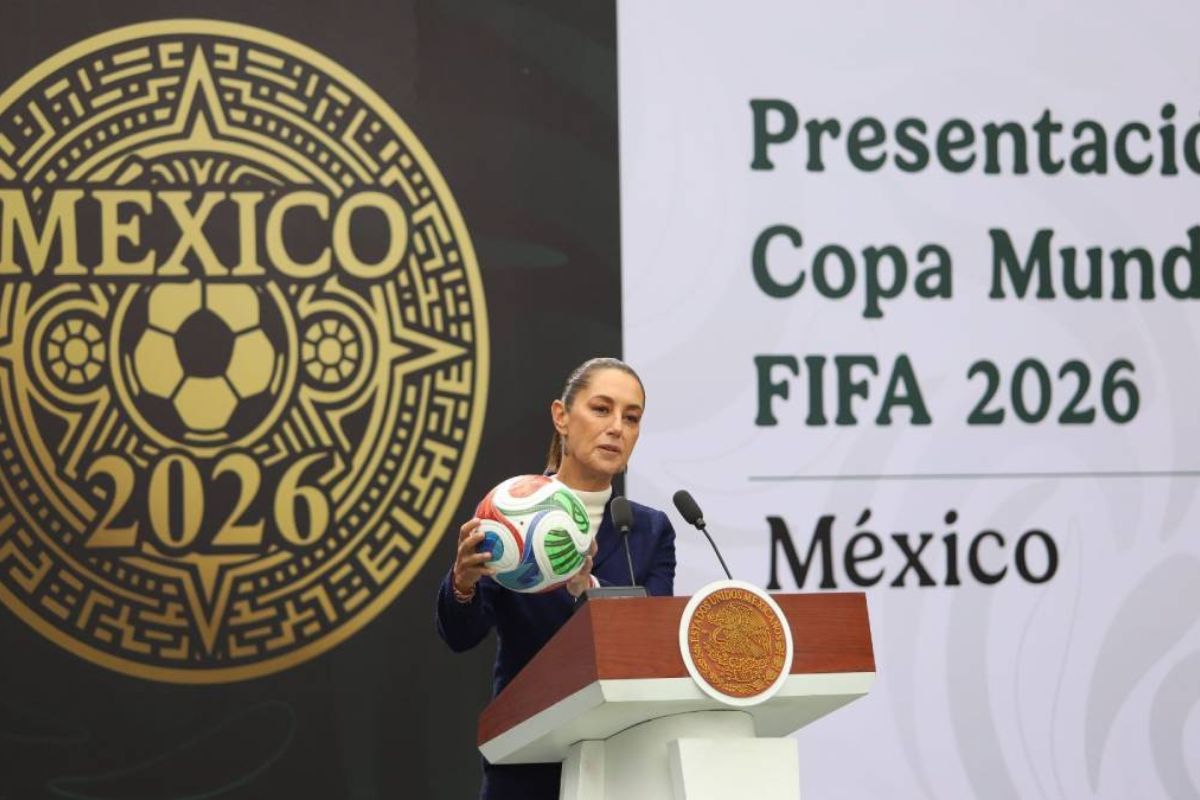 Claudia Sheinbaum garantiza seguridad total durante el Mundial FIFA 2026, coordinando protocolos con los tres órdenes de gobierno. Foto: Cuartoscuro