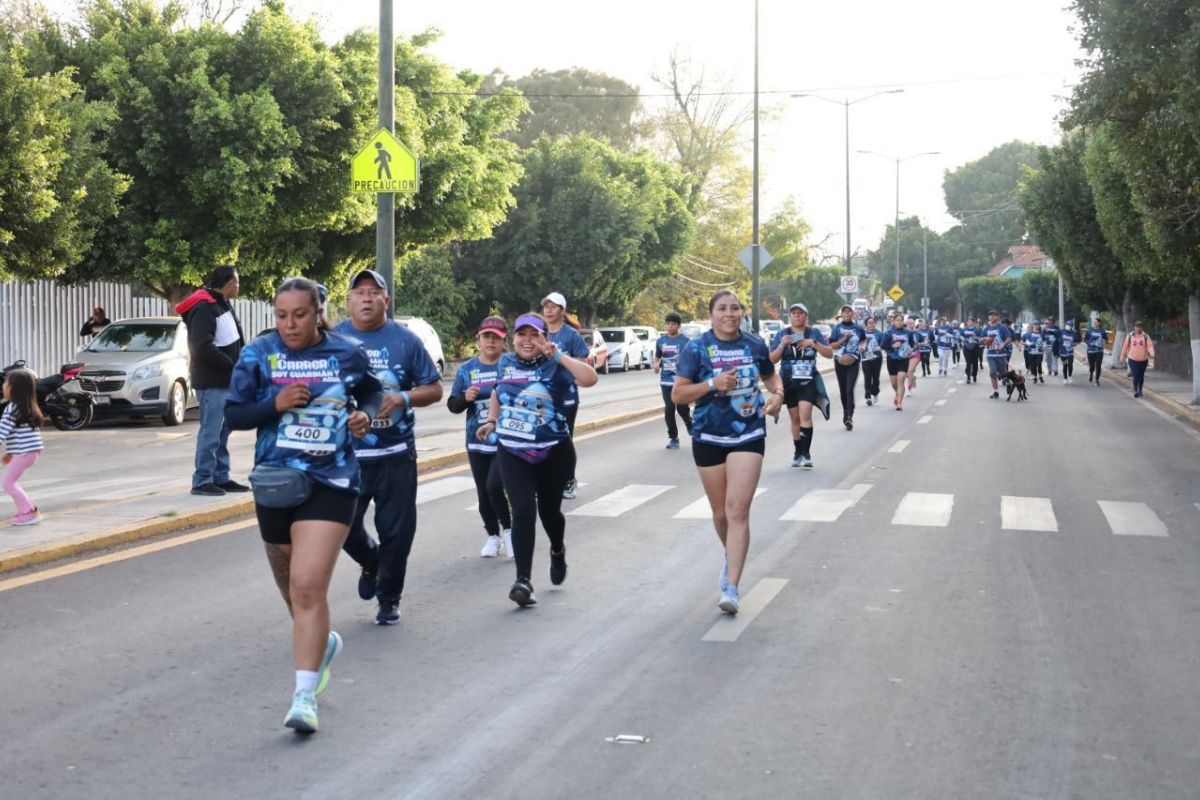 Participantes de todas las edades unidos por la cultura del agua. Foto: Especial