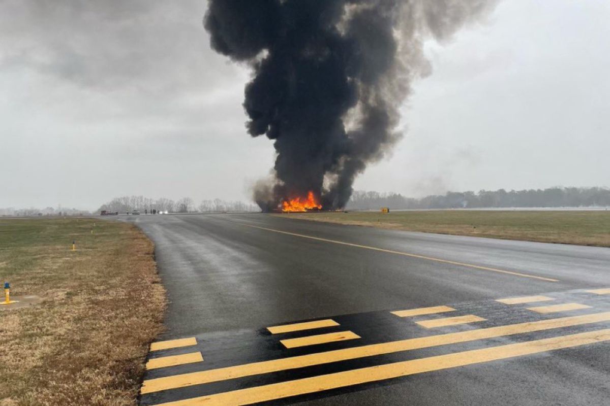 La aeronave, matrícula N257BW, sería propiedad del ex piloto de NASCAR Greg Biffle. Foto: Especial