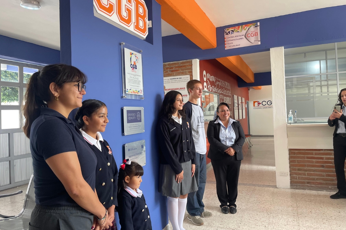 Colegio Gran Bretaña, educación bilingüe con sello de excelencia Global Oxford Quality