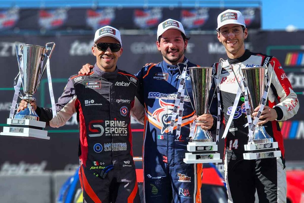 El Autódromo de Querétaro vivió la onceava fecha y el inicio de los playoffs con la Nascar México Series en una tarde de emociones