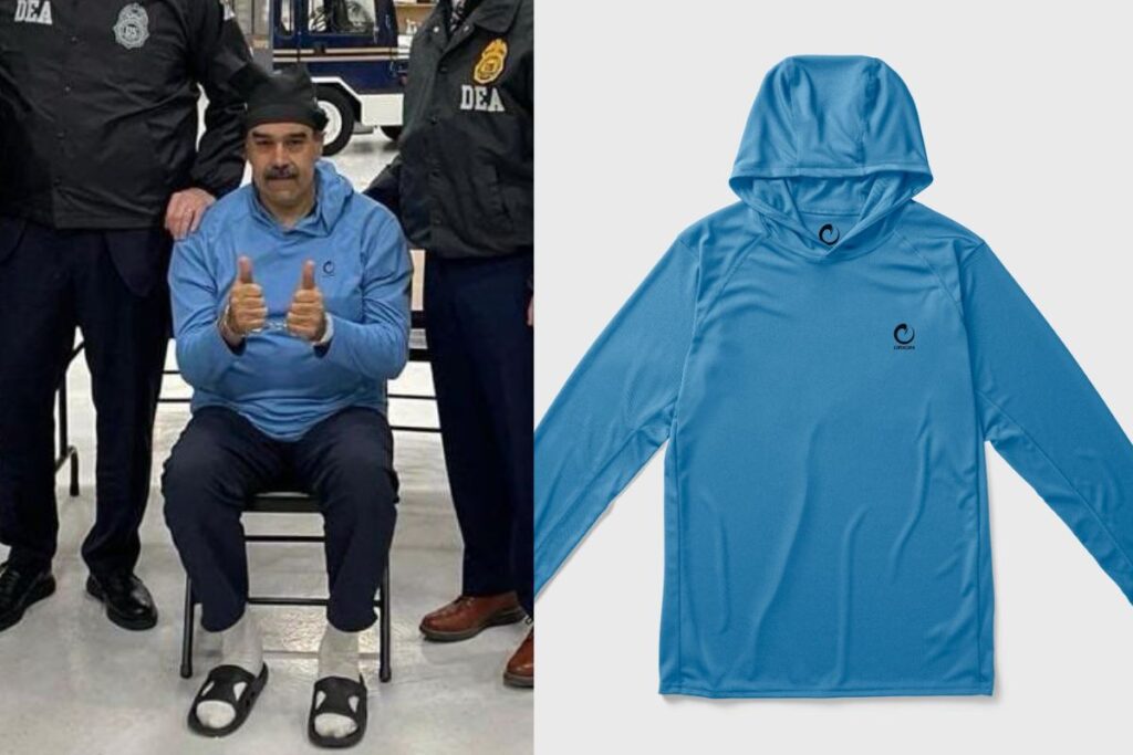 Nicolas Maduro vistió una sudadera Origin