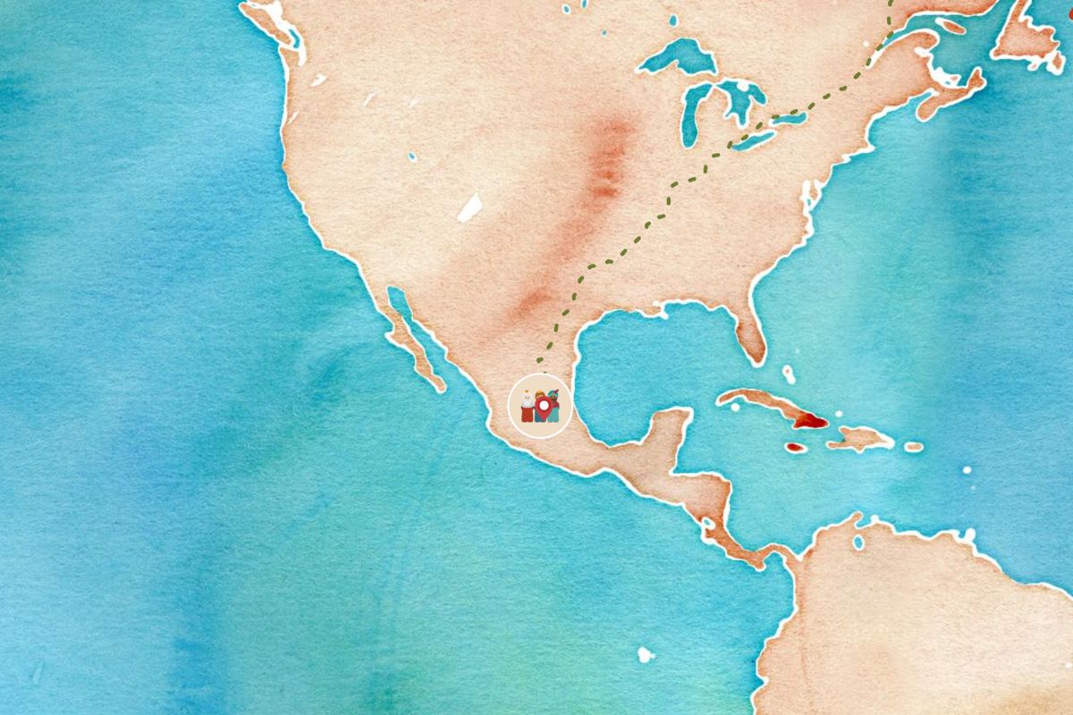 El mapa interactivo que permite seguir a los Reyes en tiempo real. Foto: Especial