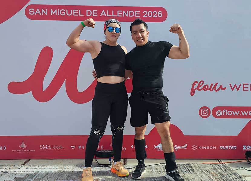 Flow Weekend es un movimiento deportivo que se llevó a cabo en las calles de San Miguel de Allende con mucho entusiasmo