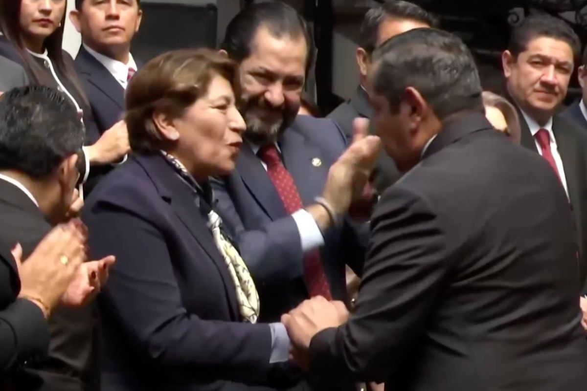 El presidente del TSJEM expresó respaldo a la gobernadora Delfina Gómez. Foto: Especial