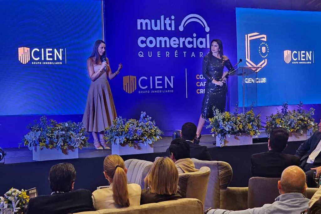 La desarrolladora CIEN Grupo Inmobiliario presenta el Multicomercial Querétaro durante una ceremonia solemne