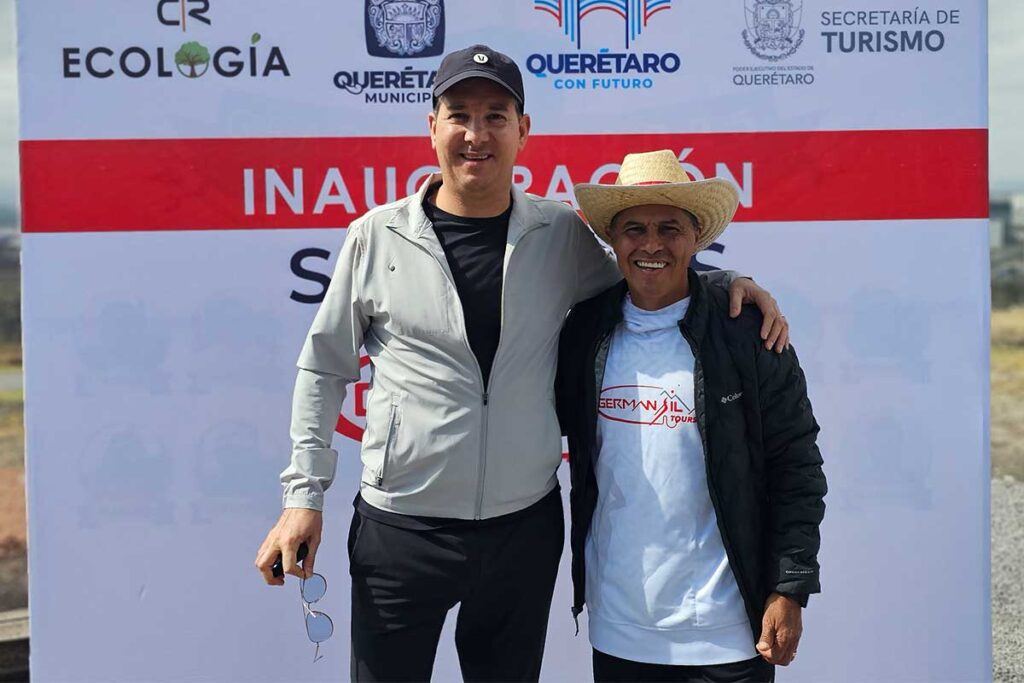 La desarrolladora CR México inauguró con una caminata los Senderos Germán Silva, dentro del desarrollo Privada Puerta Norte