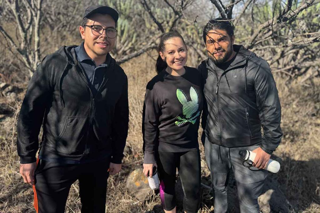 La desarrolladora CR México inauguró con una caminata los Senderos Germán Silva, dentro del desarrollo Privada Puerta Norte