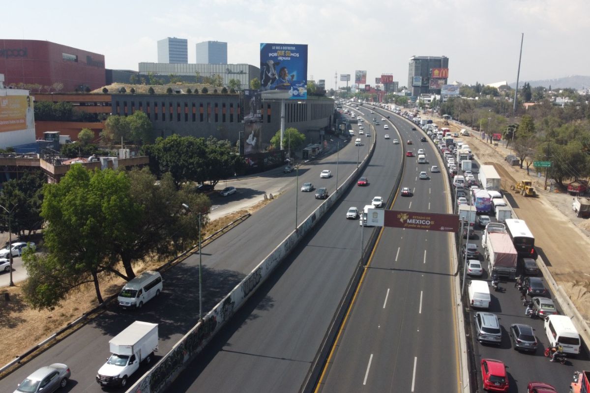 Tramos renovados del Periférico Norte ya están abiertos a la circulación. Foto: Especial