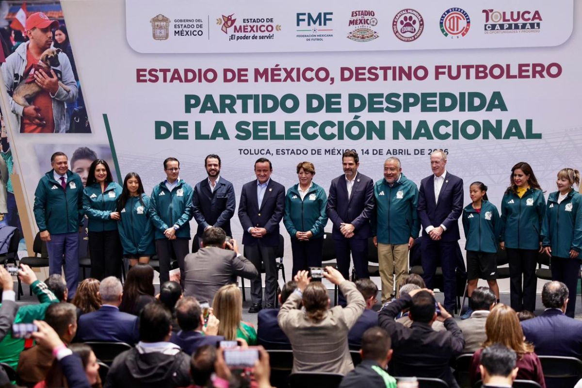 Toluca se prepara para recibir a la Selección Mexicana en elduelo ante Serbia será clave rumbo al Mundial 2026.  Gobierno estatal impulsa estrategia “Destino Futbolero”. Foto: Especial