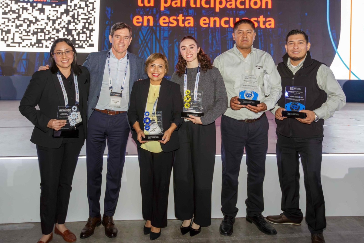 Directivos de Cemex destacaron la importancia de la sostenibilidad, la seguridad y la inversión para el futuro de la industria. / Foto: Cortesía