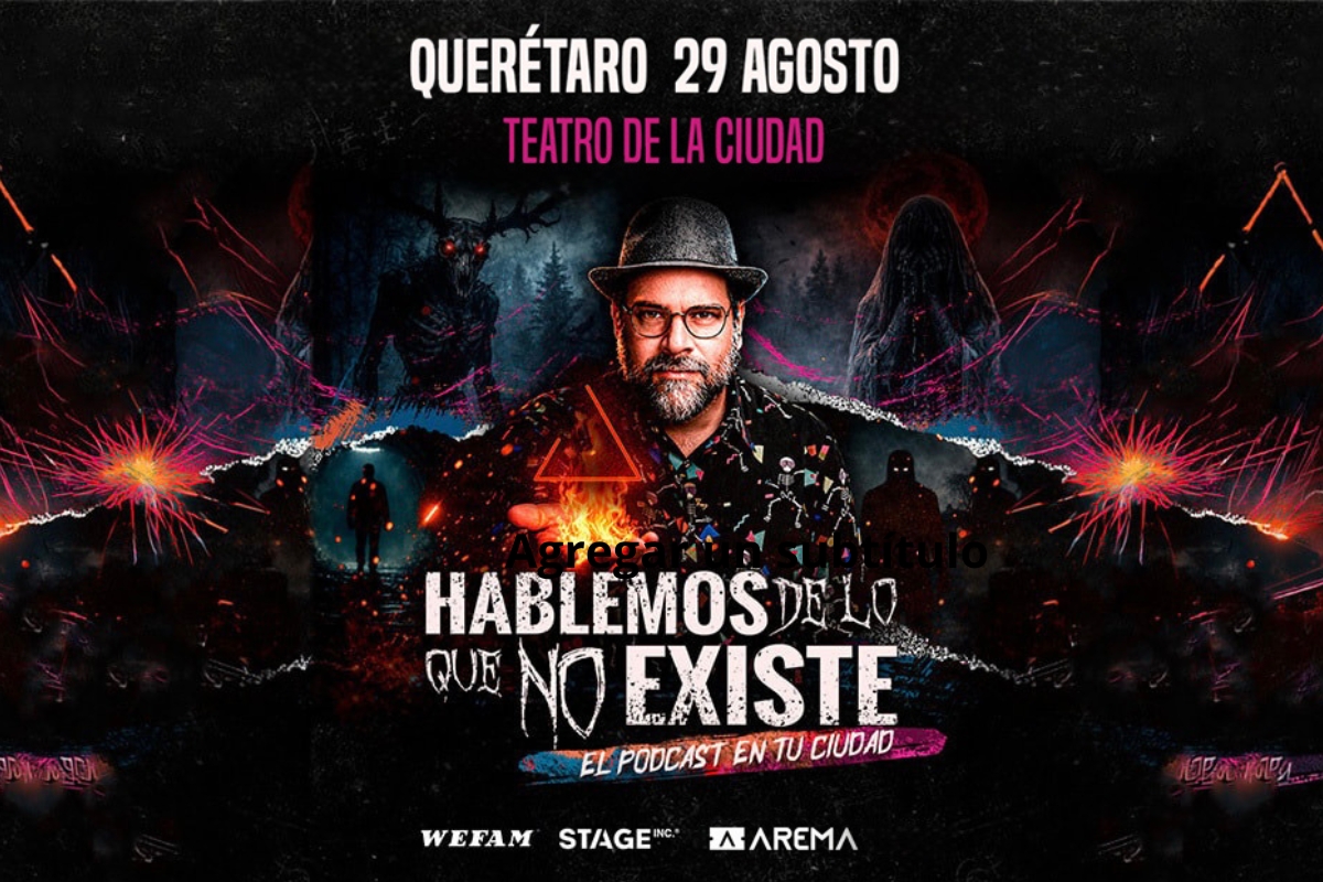 El proyecto de Ice Murdock transforma relatos paranormales en un espectáculo en vivo lleno de tensión y misterio. / Foto: Cortesía