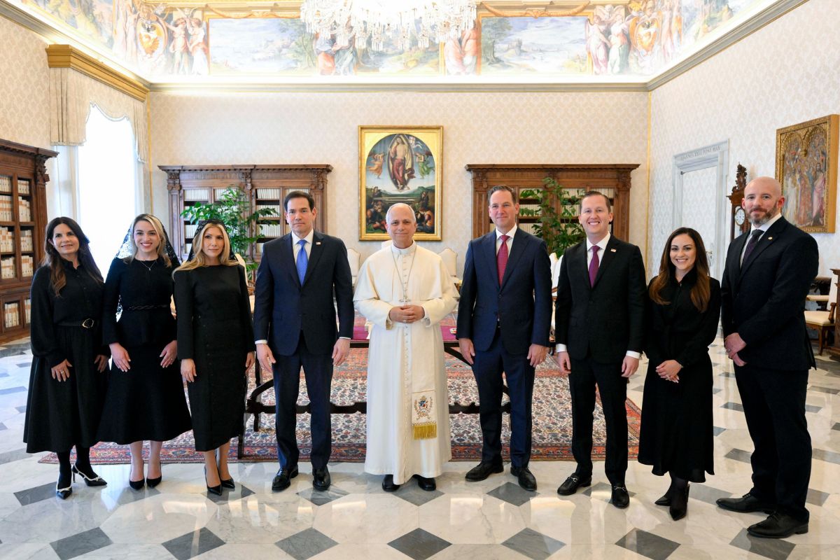 La reunión entre el Vaticano y Estados Unidos duró aproximadamente 45 minutos. Foto: Especial
