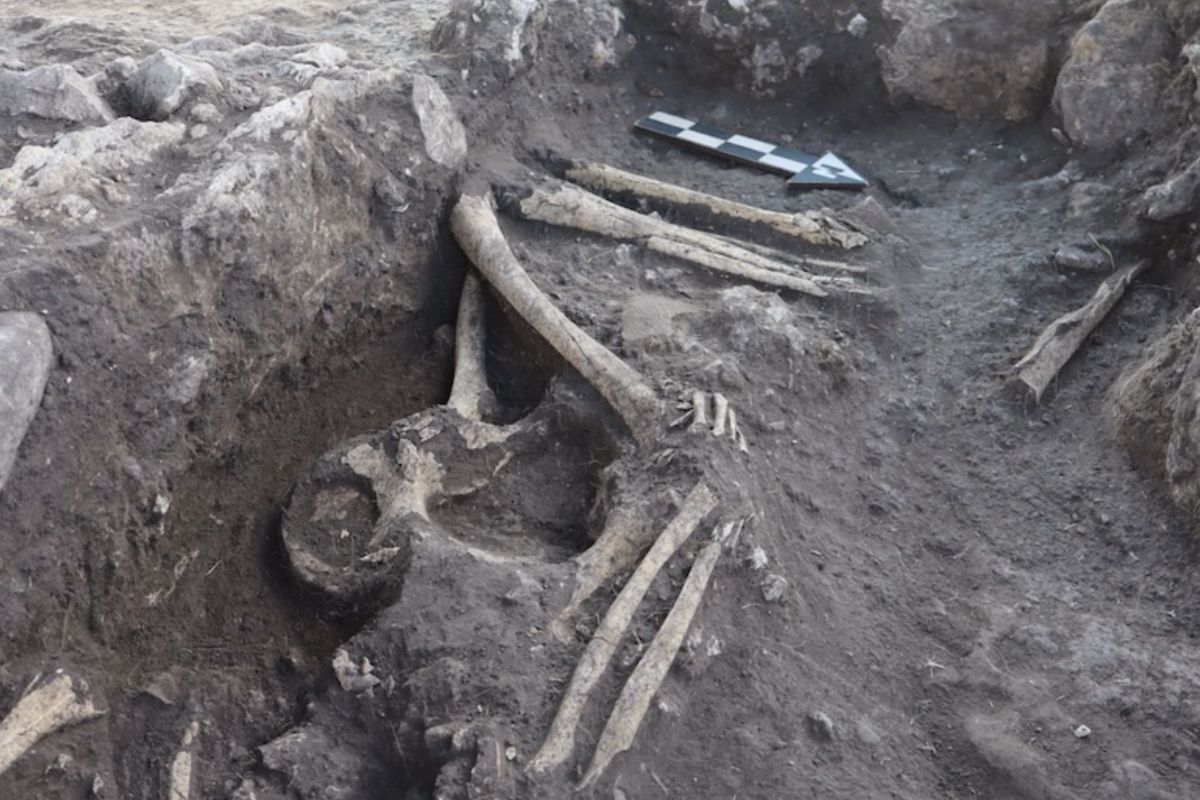Especialistas localizaron tumbas semejantes a las de tiro excavadas en tepetate. Foto: INAH