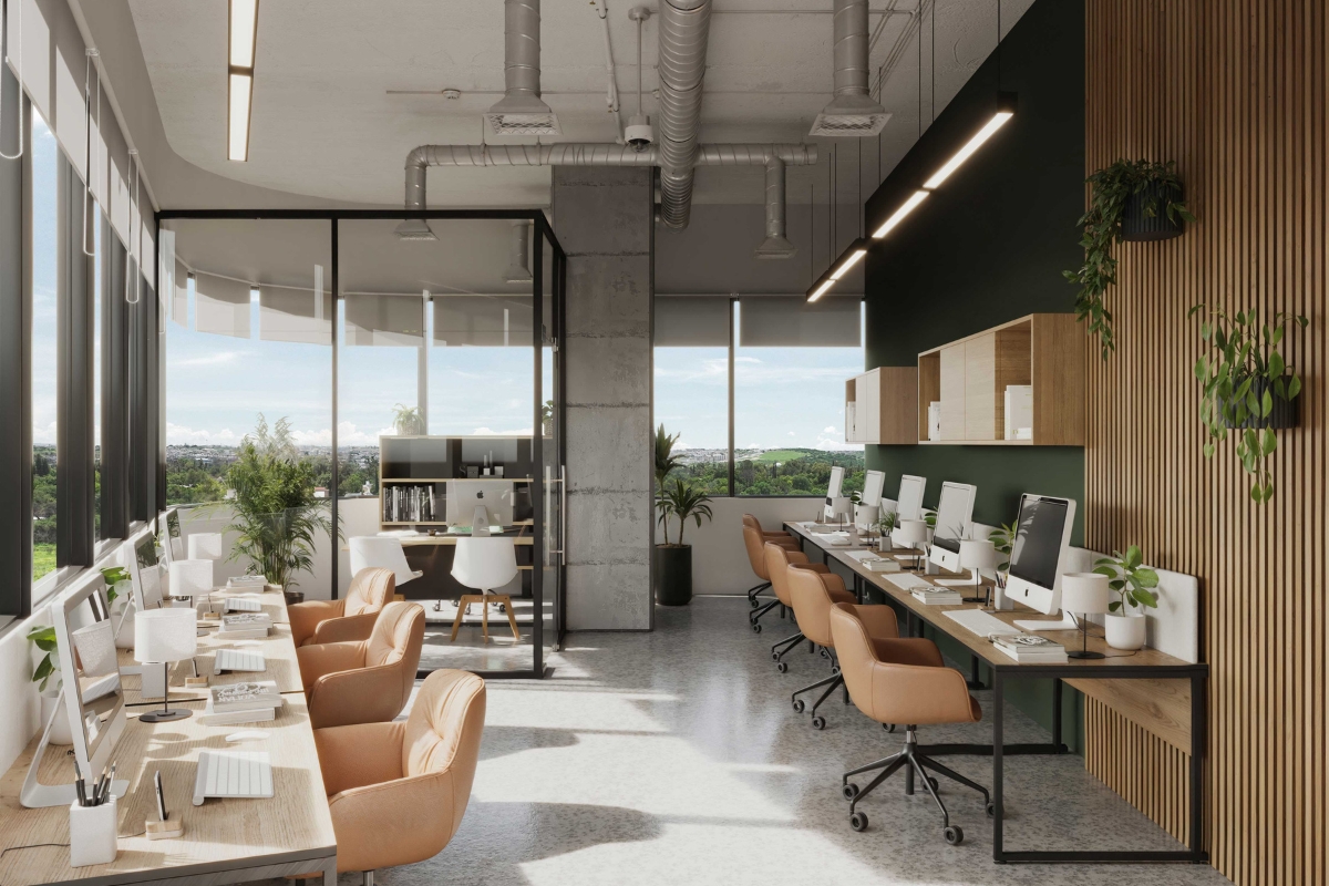 Con arquitectura contemporánea y espacios flexibles, The Own apuesta por una nueva generación de oficinas diseñadas para productividad, confort y crecimiento empresarial / Foto: Especial 