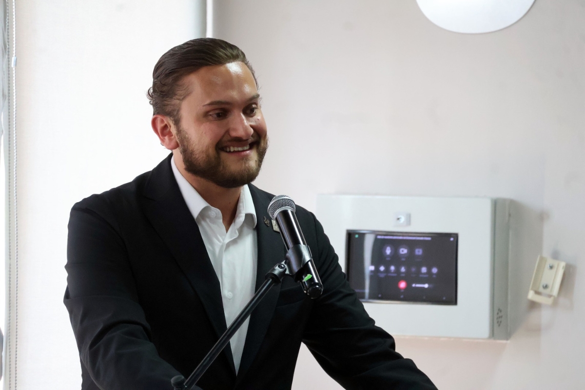 Arturo Alvarado Hierro, rector de la Universidad Mondragón México, destacó que el nuevo doctorado fortalece la innovación, los laboratorios y la vinculación con la industria. / Foto: Especial