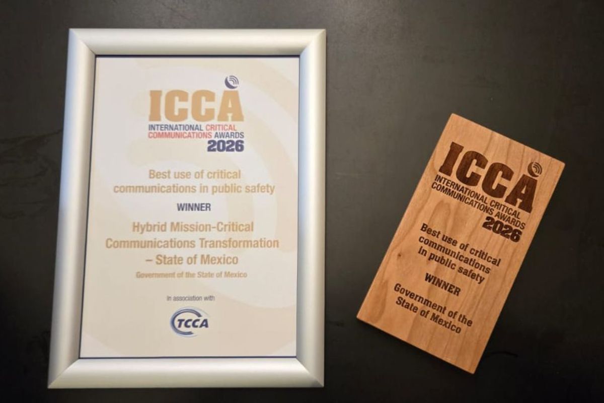Reconocimiento internacional ICCA 2026 otorgado en Londres, Inglaterra. Foto: Especial