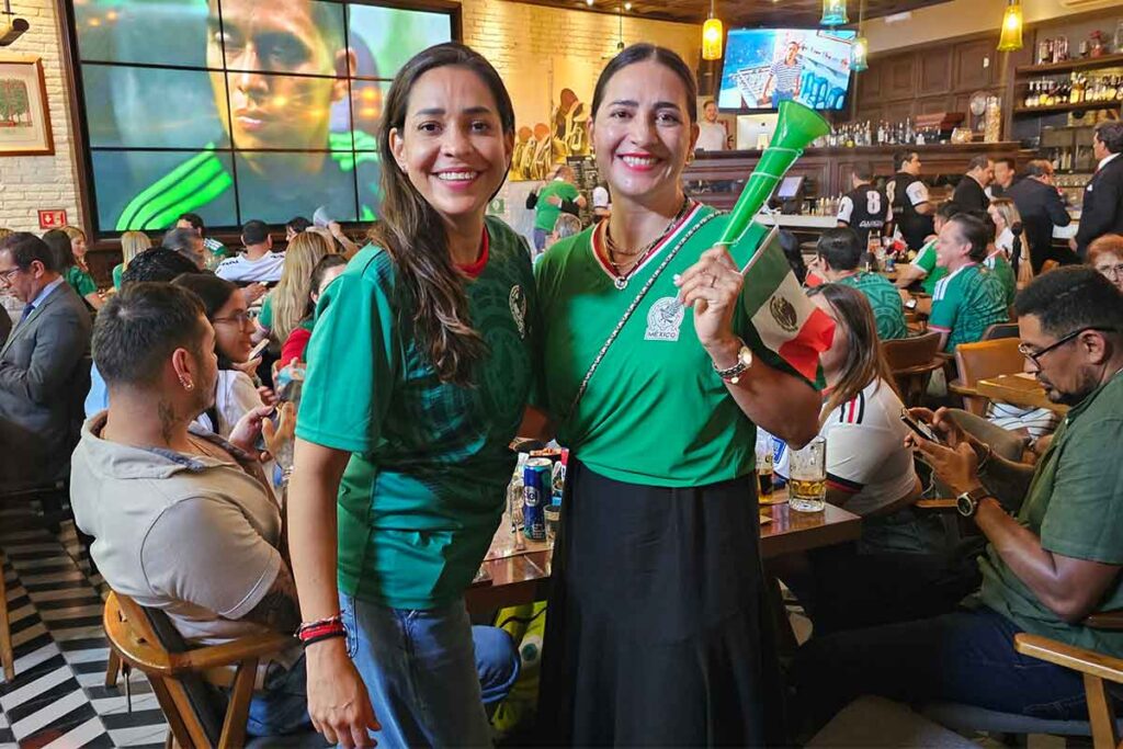 Ambiente mundialista en restaurantes de Querétaro
