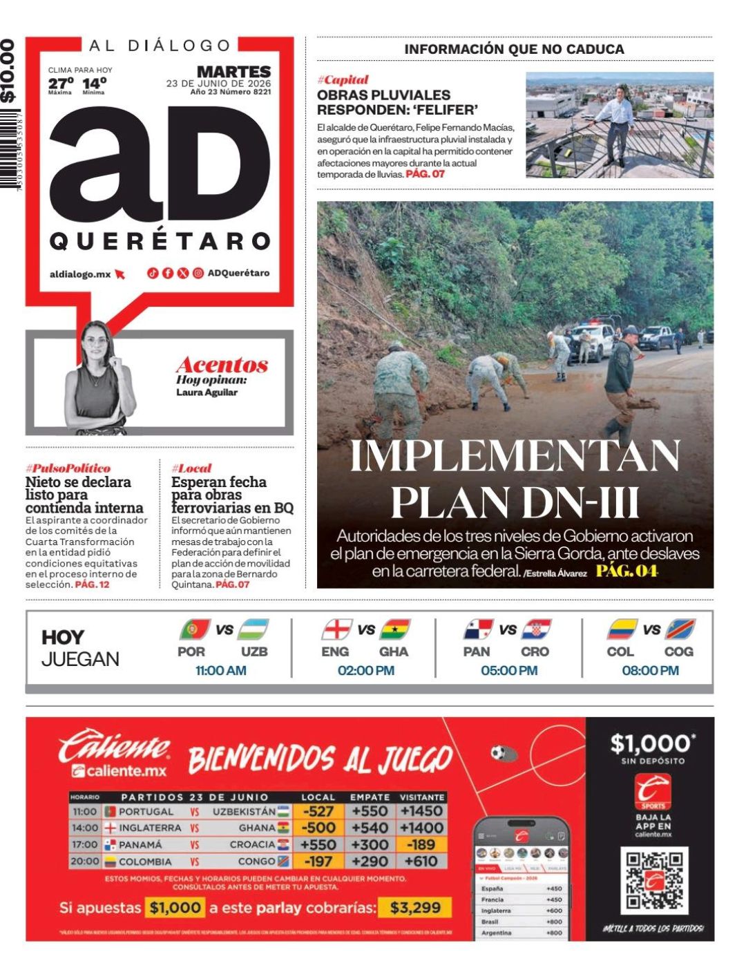 Implementan Plan DN-III