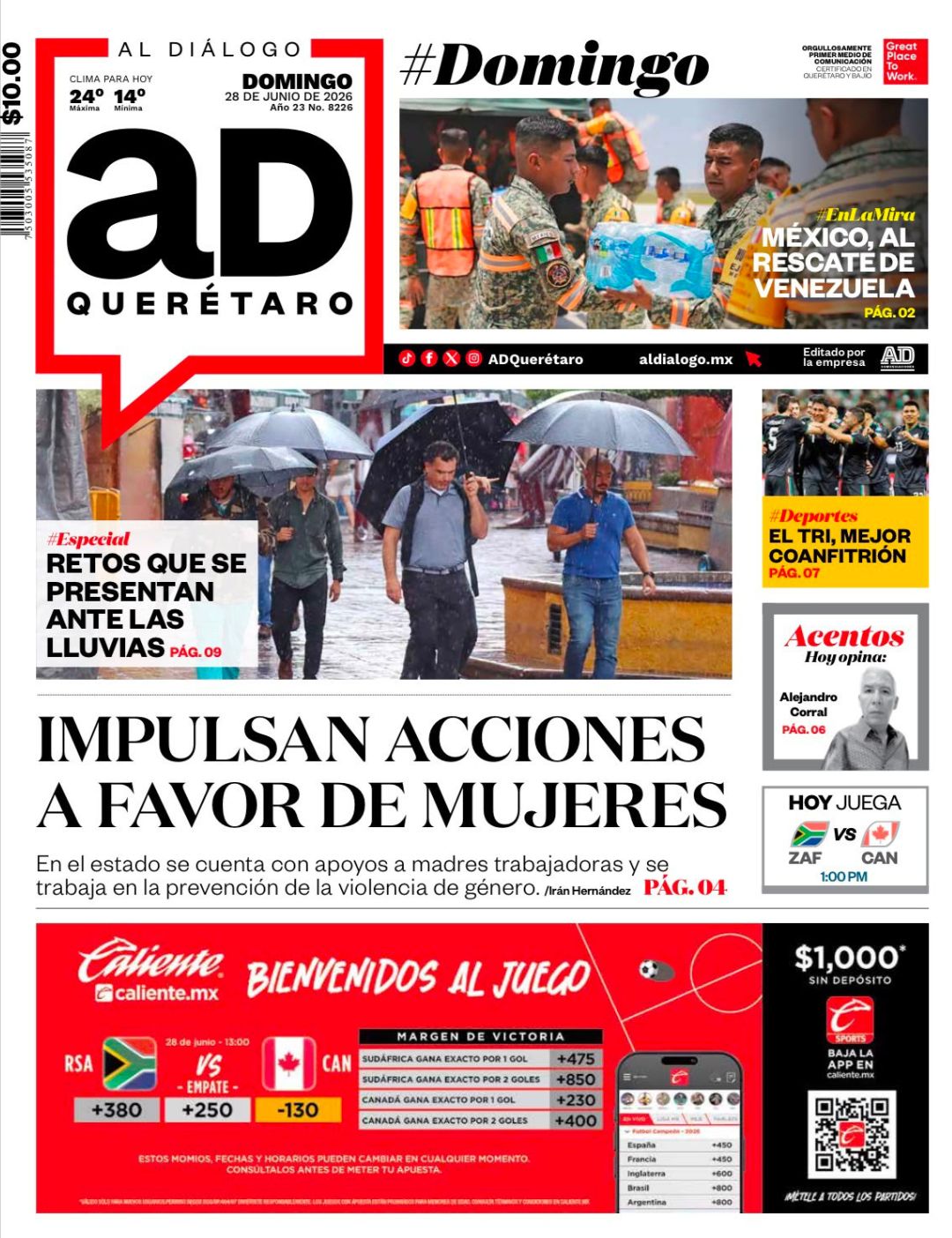 Impulsan acciones a favor de las mujeres