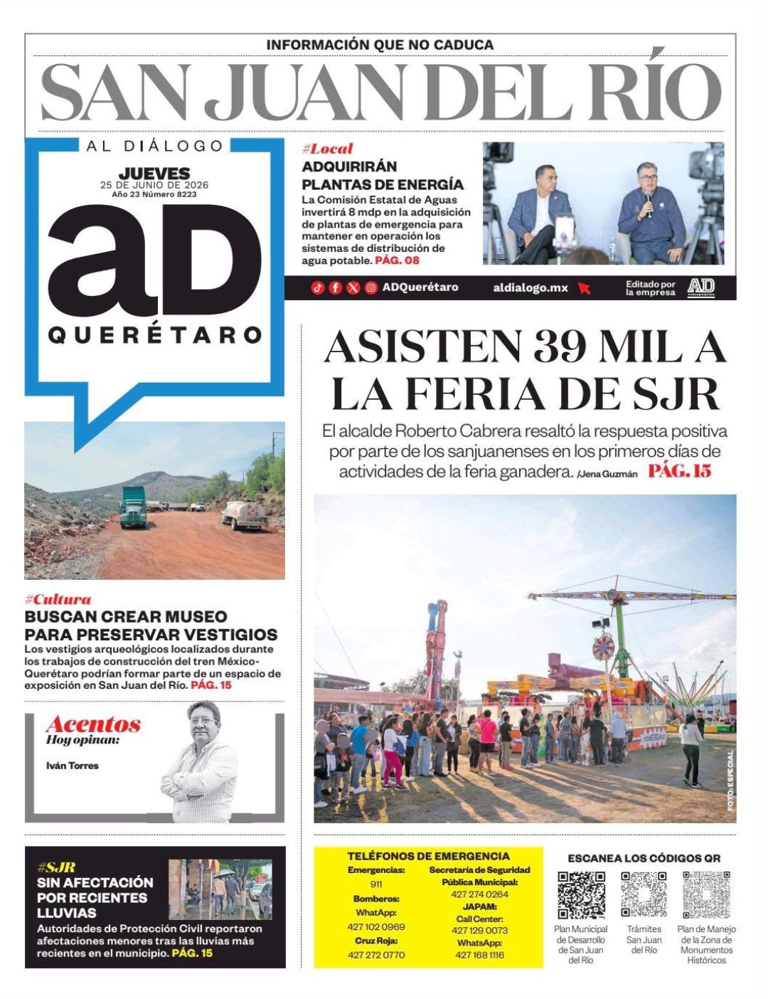 Asisten 39 mil a la feria de SJR